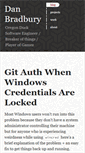 Mobile Screenshot of danbradbury.net